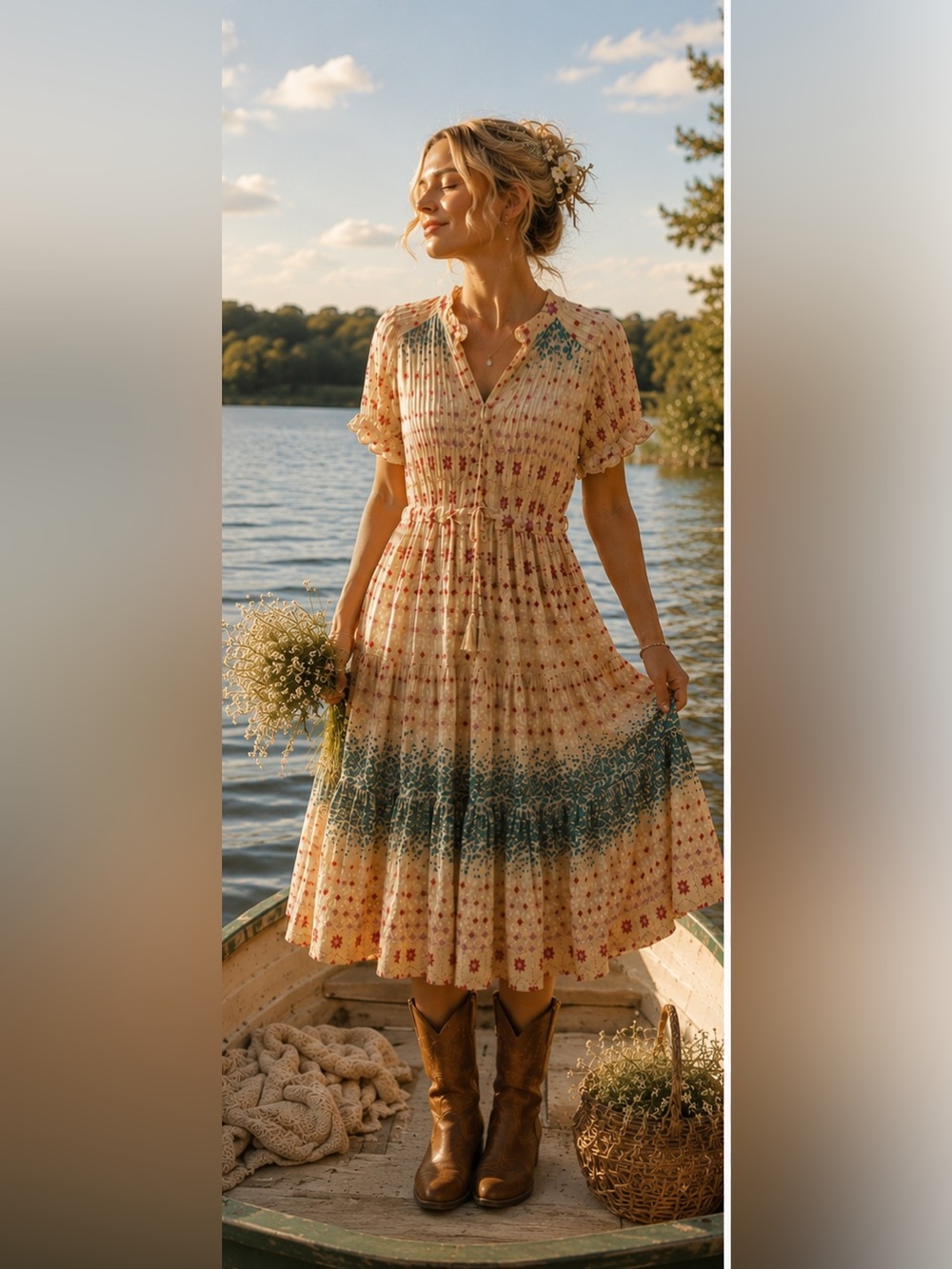 Free People Rare Feelings Maxi Dress